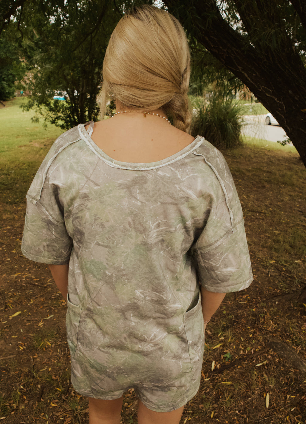Camo romper