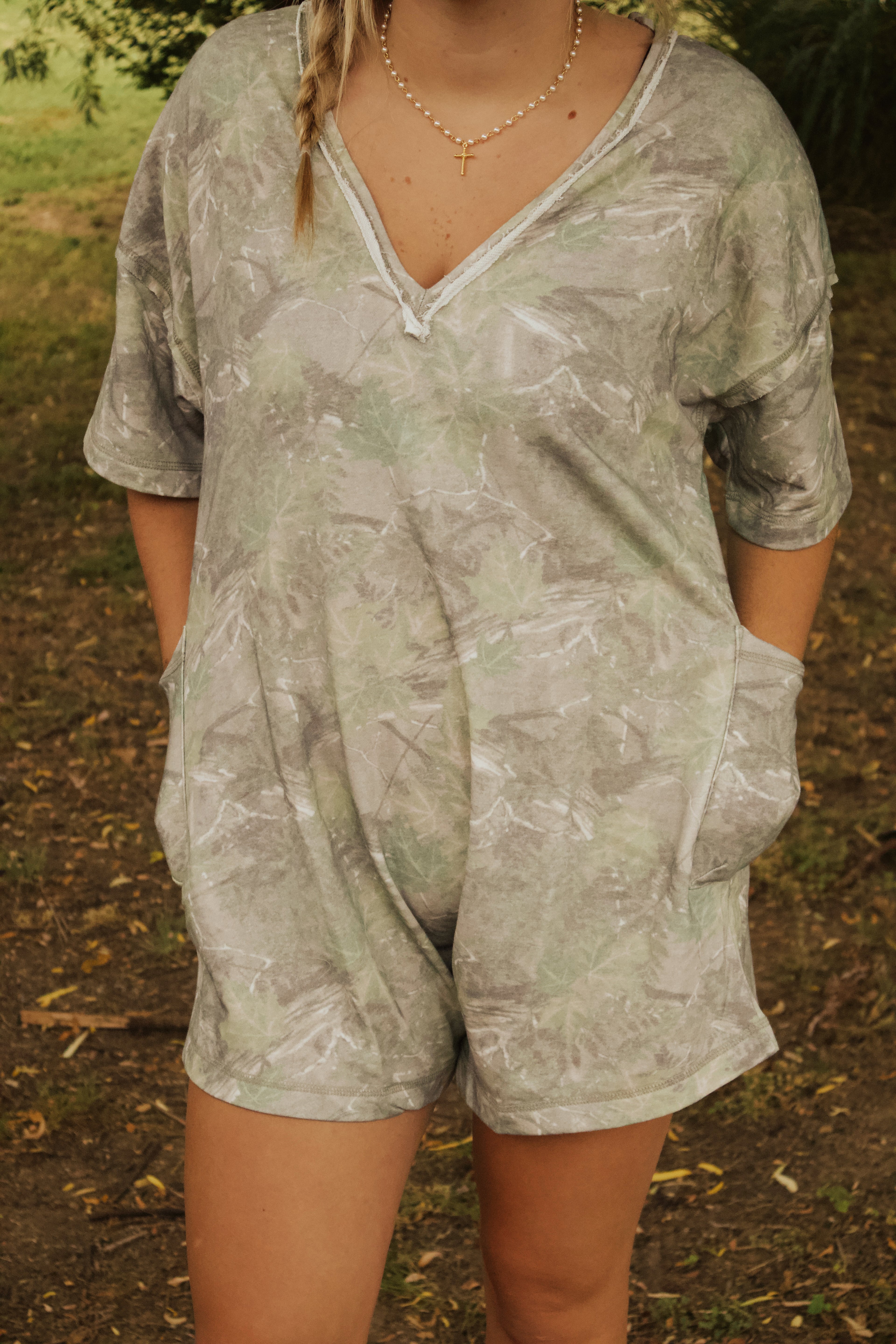 Camo romper