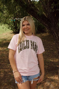 Pink camo lulu mac tee